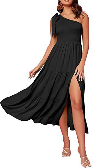 One-shoulder Summer Dress