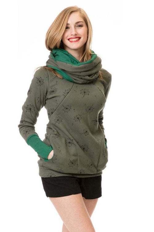 Sweatshirt Hoodie Women Long Sleeve Breastfeeding Shirt