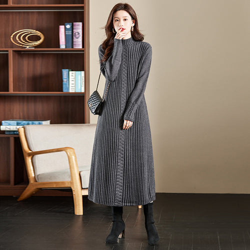 Plus Size Thickened Base Dress