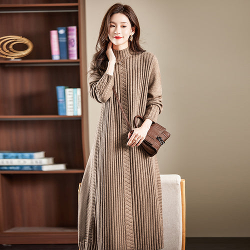Plus Size Thickened Base Dress