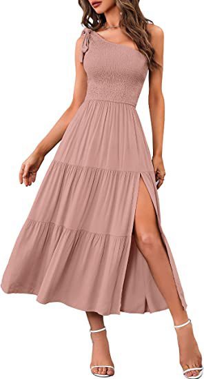 One-shoulder Summer Dress