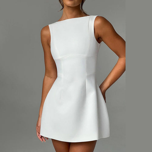 Slim-fitting Backless Dress