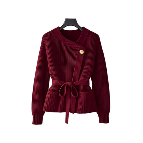 Red Design Sense Birthday Year Sweater