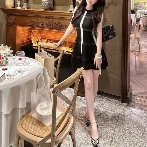 Elegant Vintage A-Line Mini Dress