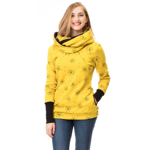 Sweatshirt Hoodie Women Long Sleeve Breastfeeding Shirt