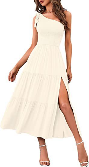 One-shoulder Summer Dress