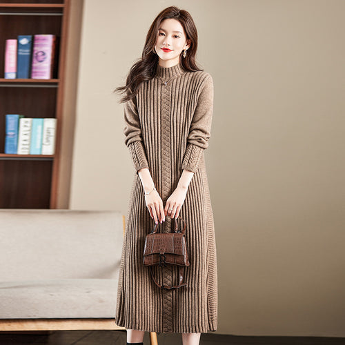 Plus Size Thickened Base Dress